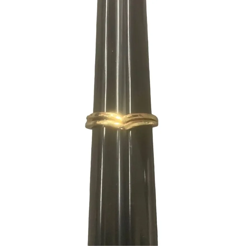 Gold Colored Band Ring